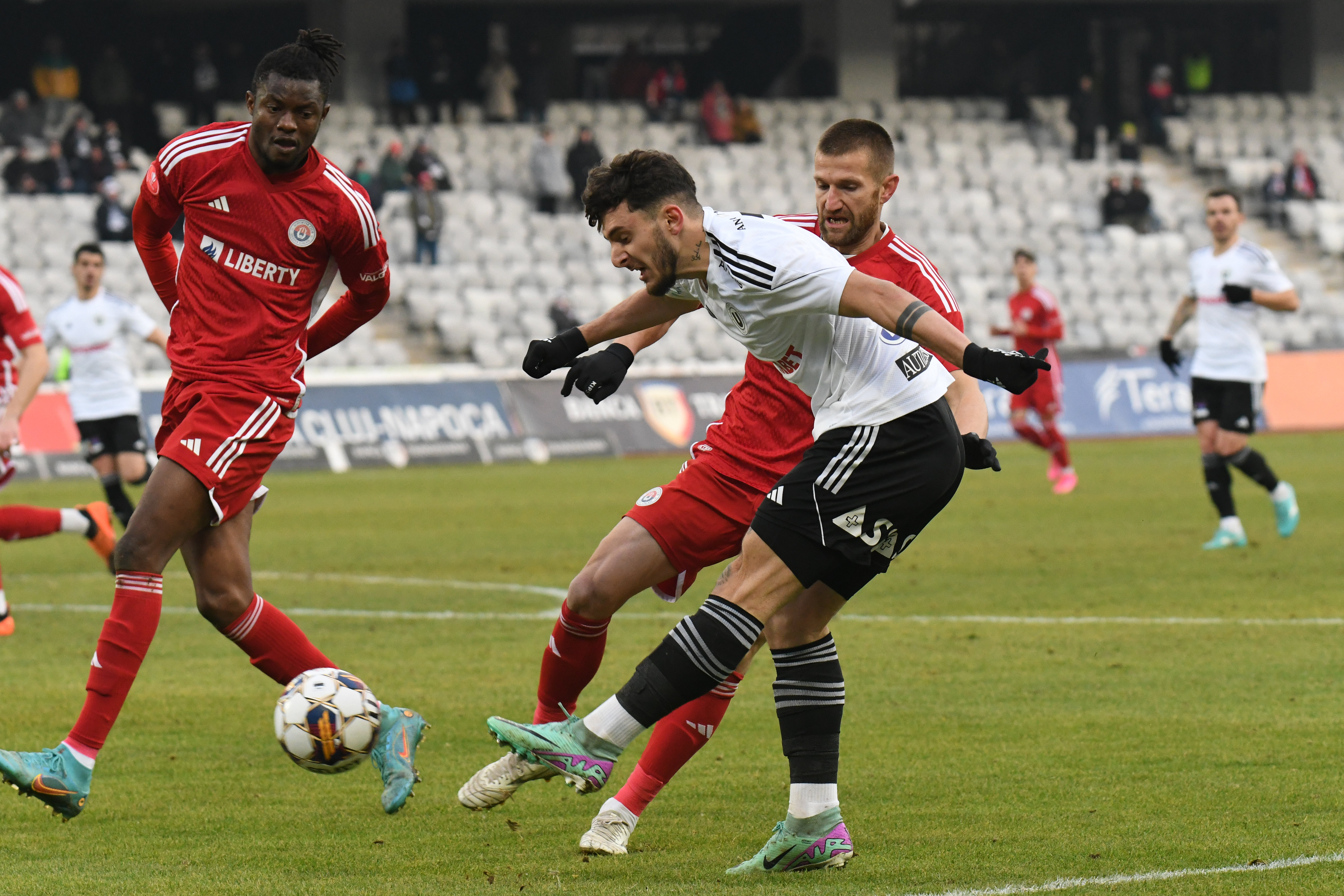 U Cluj - Oțelul 0-1, DGS 1 | Elevii lui Sabău marchează, dar golul este anulat