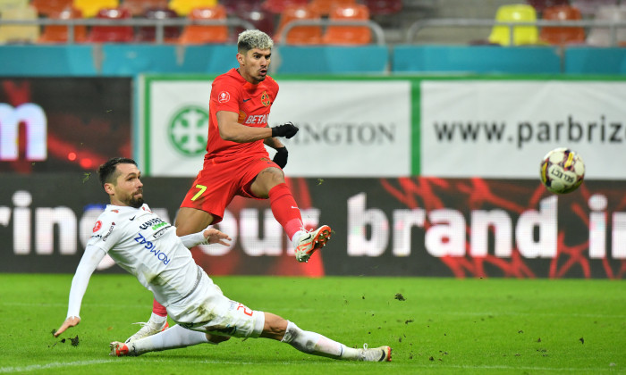 Darius Olaru, gol superb în FCSB - FC Hermannstadt