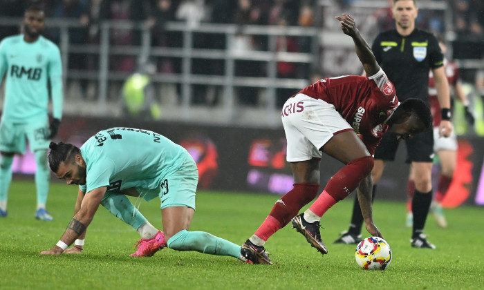 FOTBAL:RAPID BUCURESTI-CFR CLUJ, CUPA ROMANIEI BETANO (6.12.2023)