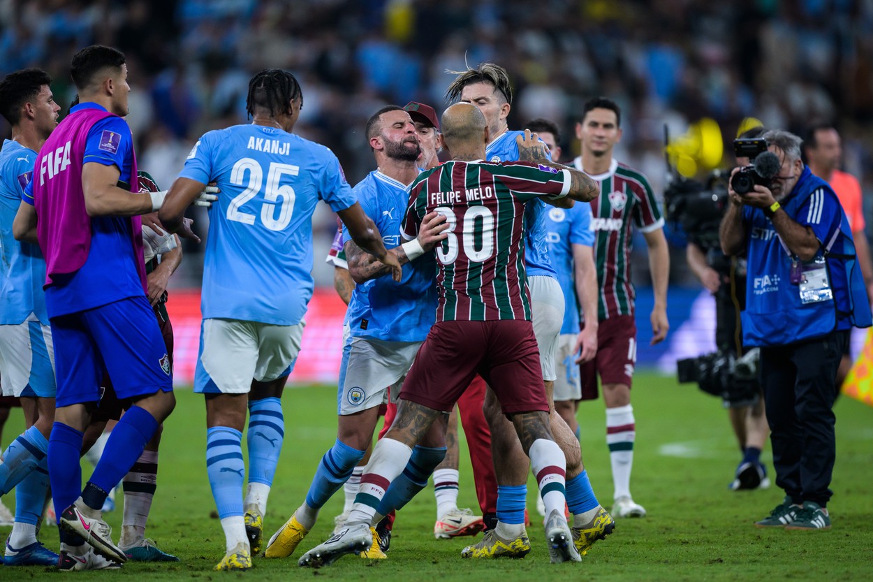 Englezii au aflat de unde a plecat totul: ce a făcut Jack Grealish, înainte ca Felipe Melo să sară la bătaie