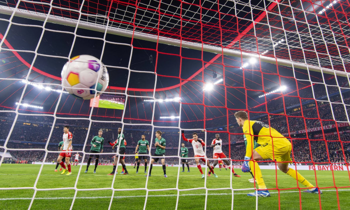 17.12.2023, Fussball 1. Bundesliga 2023/2024, 15.Spieltag, FC Bayern München - VfB Stuttgart, in der Allianz-Arena Münch