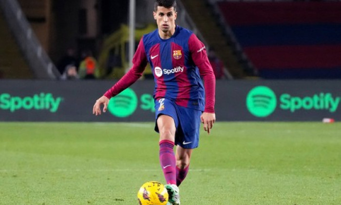 ESP: FC Barcelona, Barca UD Almeria. La Liga EA Sports match. Date 18 Joao Cancelo of FC Barcelona during the La Liga EA