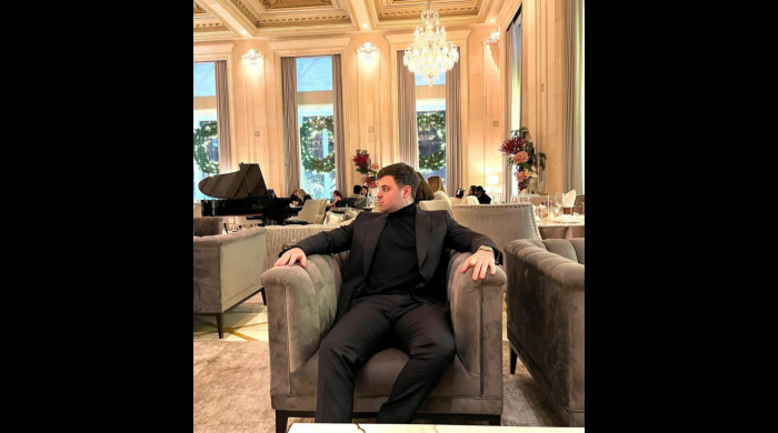 Adrian Mititelu Jr., la New York / Foto: Instagram @adrian_mititelu_junior