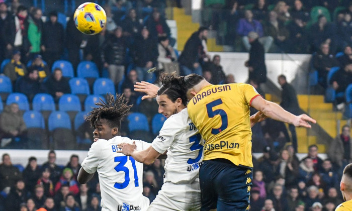 Italian Soccer Serie A Match - Genoa CFC Vs Inter - FC Internazionale, Genoa, Italy - 29 Dec 2023