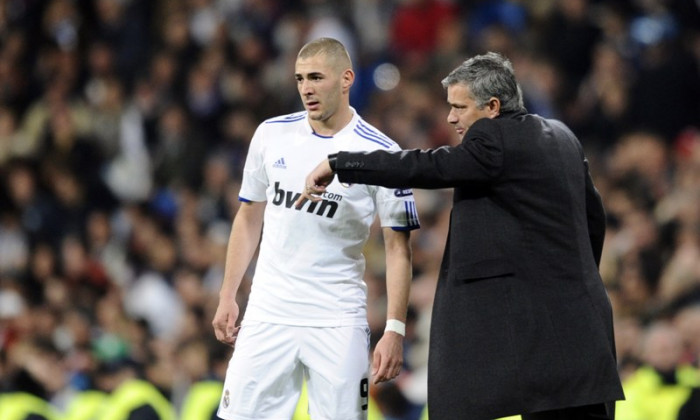 benzema-mourinho