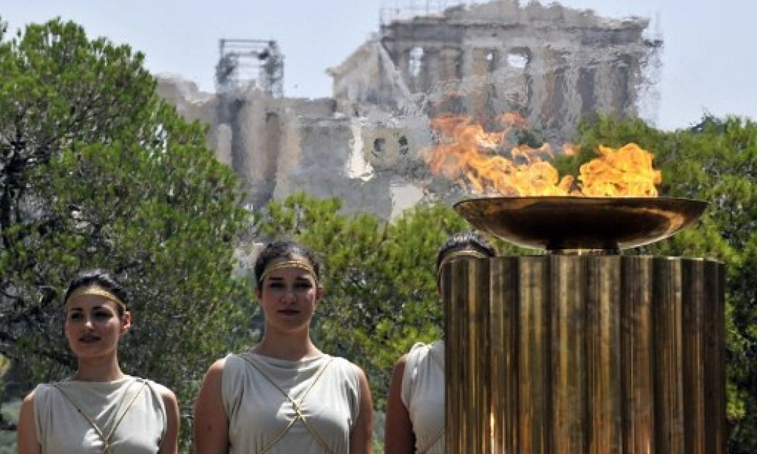 flacara olimpica grecia