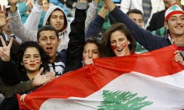 suporteri liban afp 1 iunie 2012