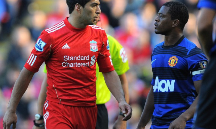 suarez evra