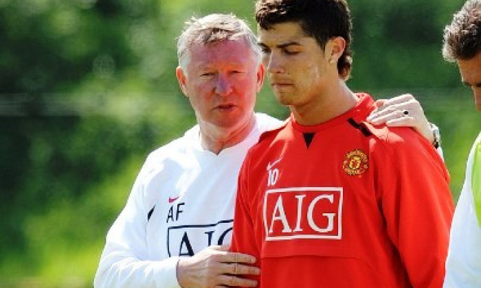 ronaldo sir alex