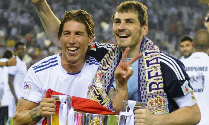 casillas sergio ramos