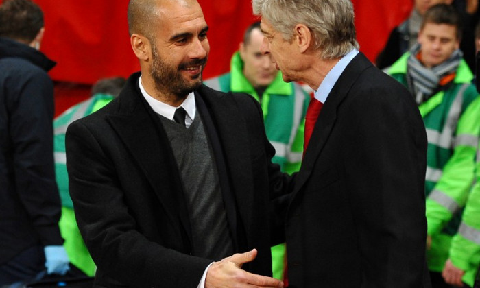 guardiola arsene wenger