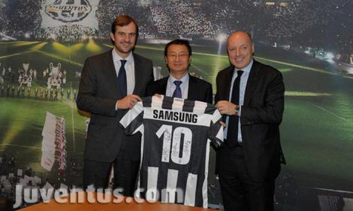 juve sponsor samsung