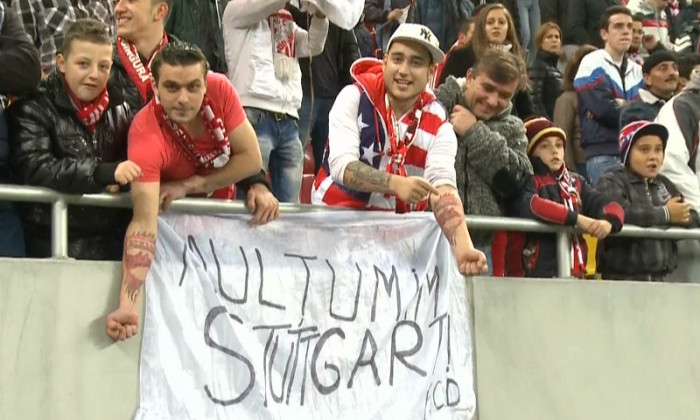 banner multumim stuttgart