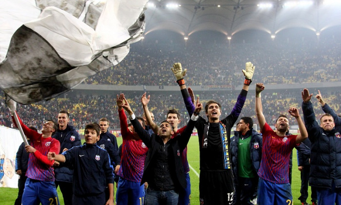 bucurie steaua dupa victorie dinamo