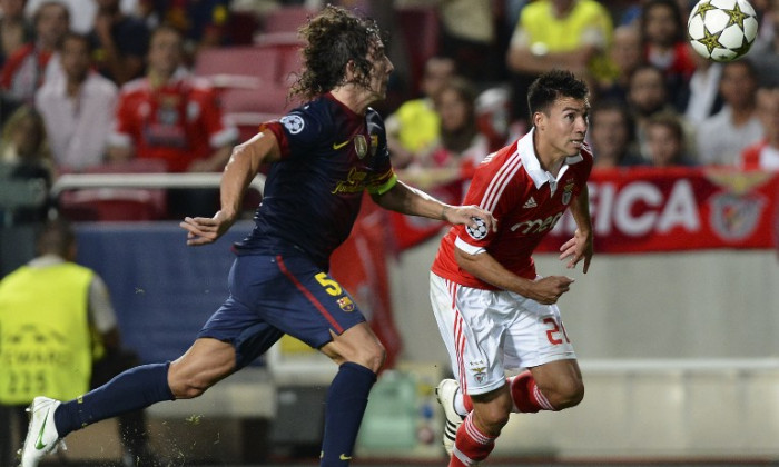 Puyol Barca Benfica