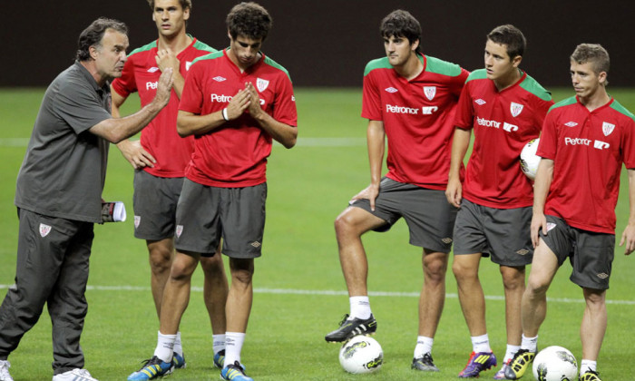 Marcelo Bielsa entrenamiento