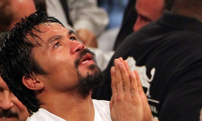 pacquiao praying