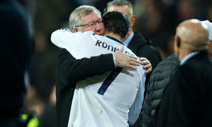 ronaldo sir alex ferguson