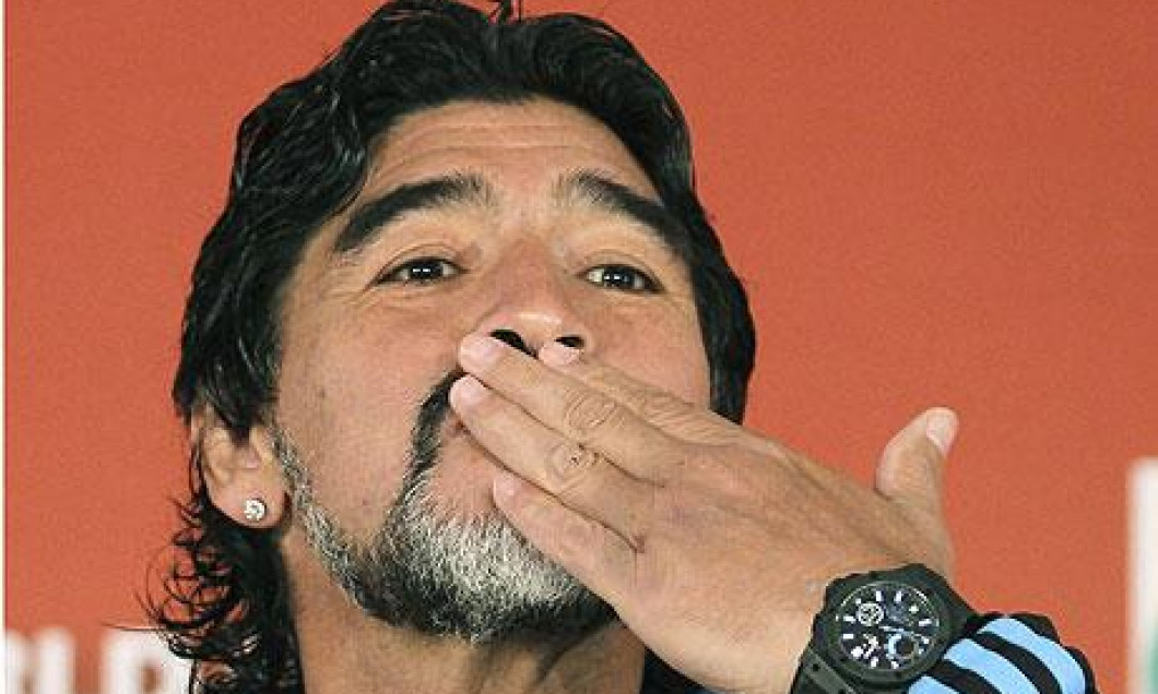 diego maradona fericit