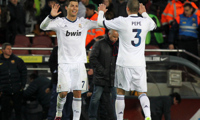 ronaldo pepe el clasico