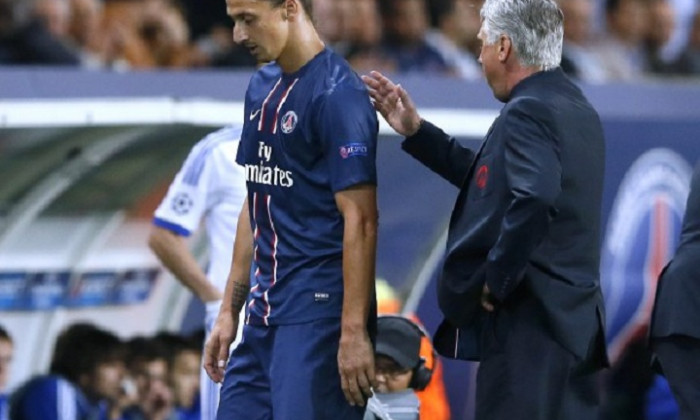 ibrahimovic ancelotti valencia psg