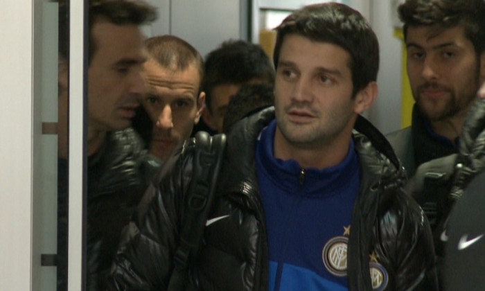 chivu sosire inter