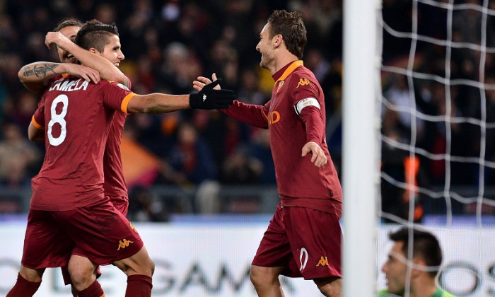 totti lamela as roma