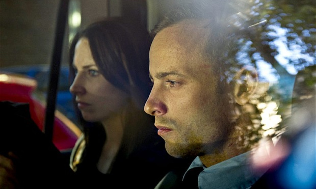 oscar pistorius in masina