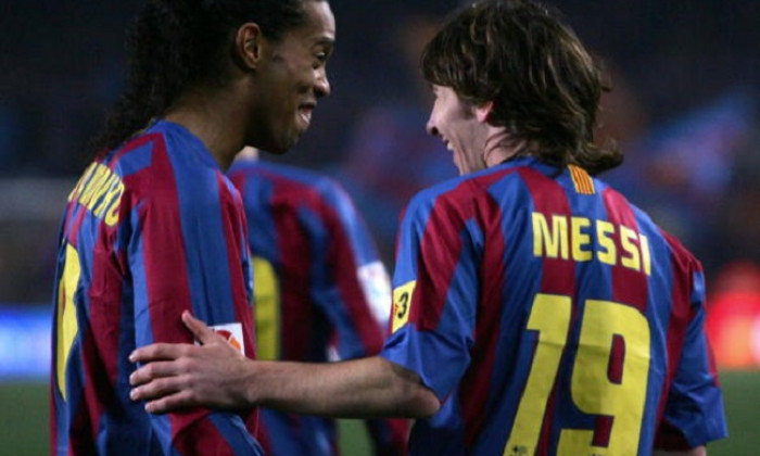 messi numarul 19 ronaldinho