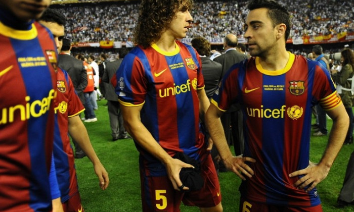 xavi si puyol cele mai mulet meciuri impreuna in ucl