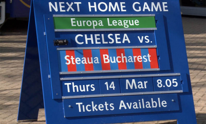 bilete chelsea - steaua