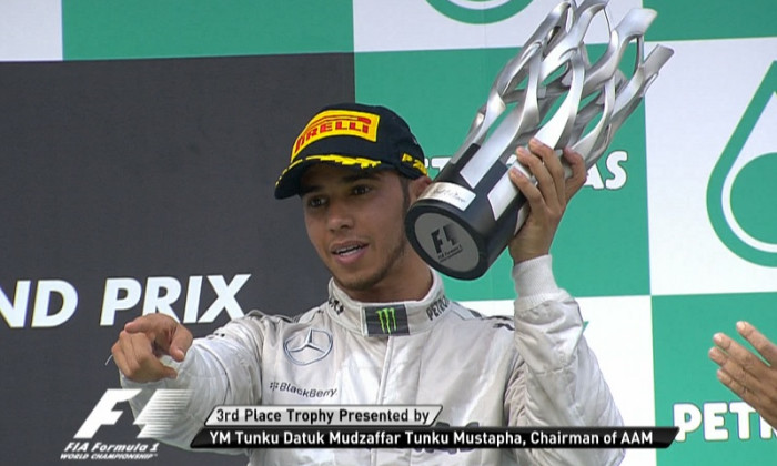 hamilton trofeu
