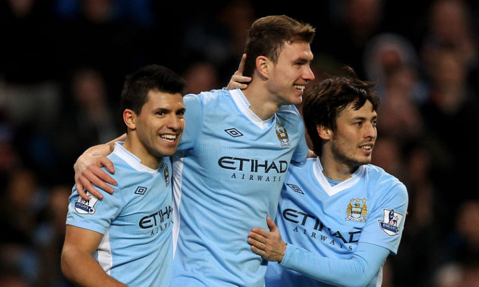 kun eguero dzeko manchester city