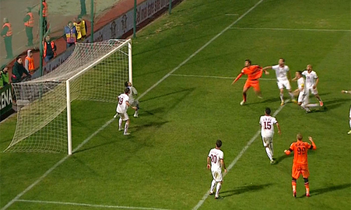 faza penalty Rapid-Pandurii