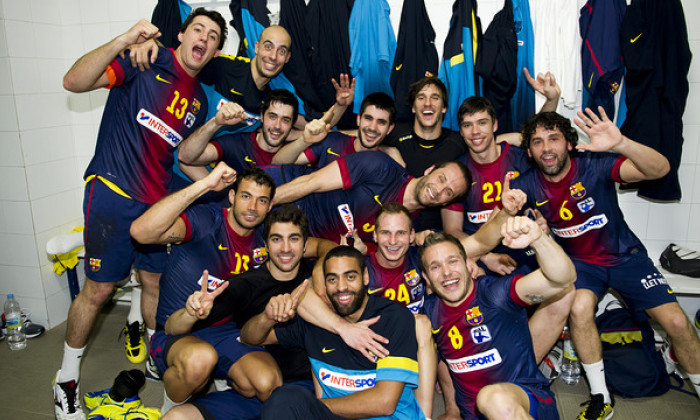 Barcelona bucurie handbal