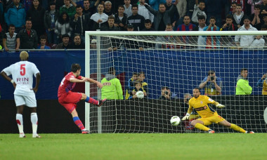 Steaua Dinamo penalty Rusescu 1