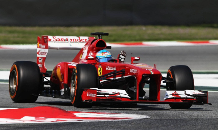 fernando alonso ferrari record montmelo