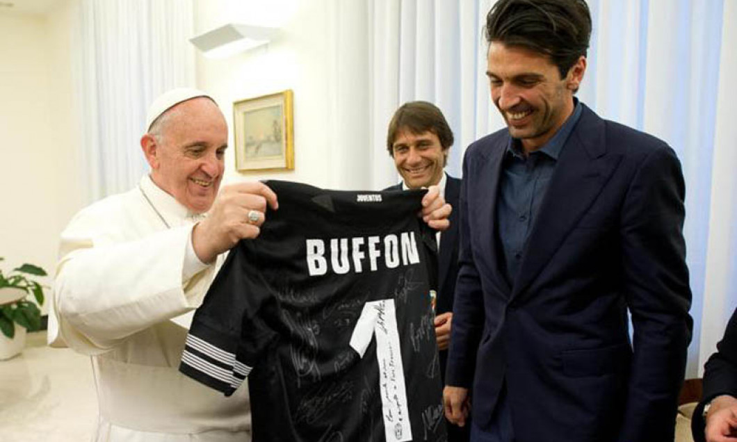 Juventus in audienta la Papa Francisc 1