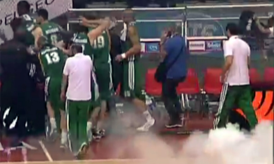 incidente Olympiakos-Panathinaikos