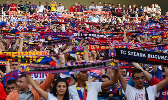 Steaua suporteri Arena Nationala