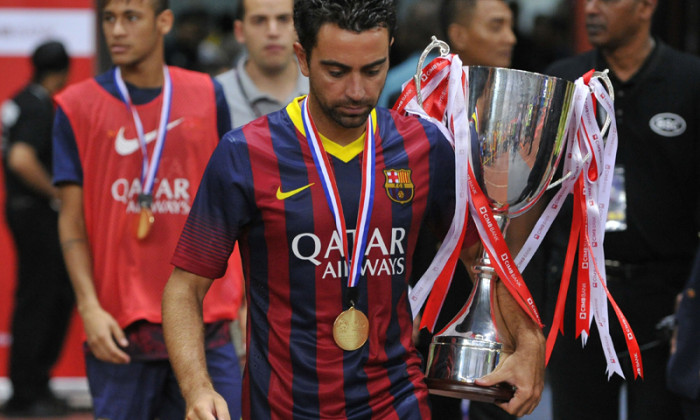 xavi trofeu