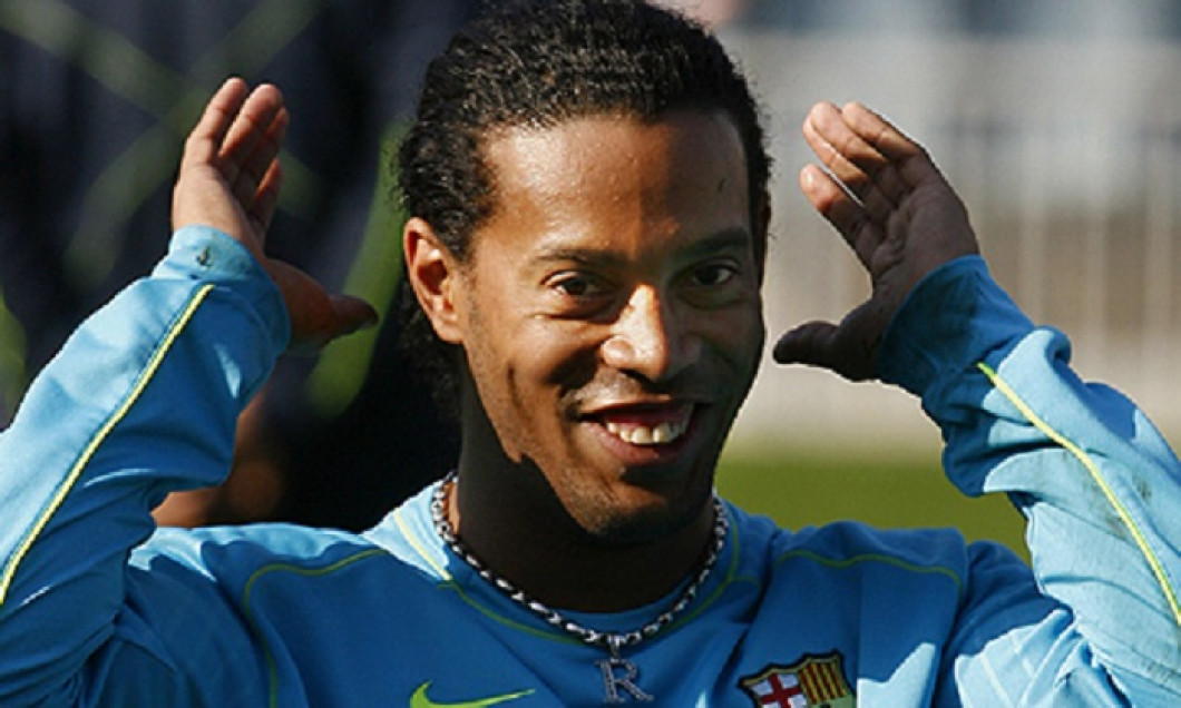 Ronaldinho zambet