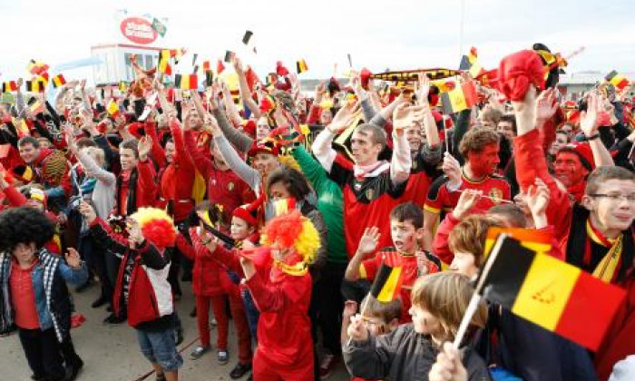 Belgia fans