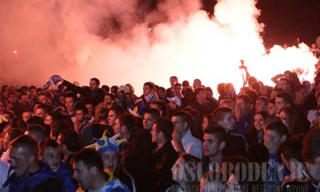 Bosnia fans