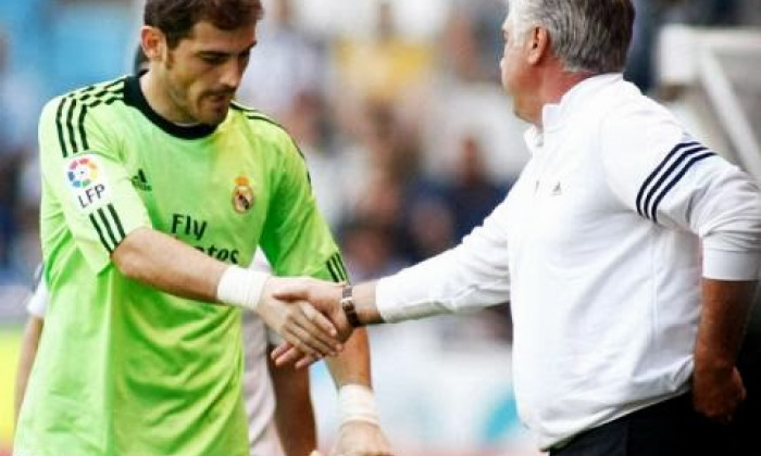 ancelotti casillas