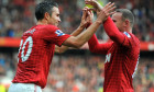 rooney van persie manchester united