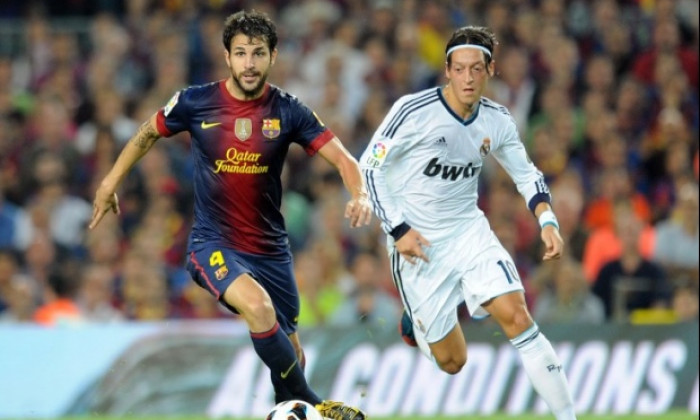 fabregas ozil real barcelona