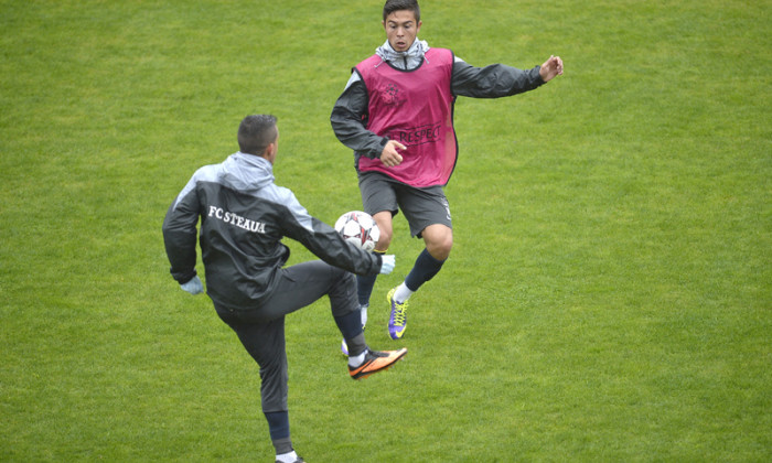 gabi iancu antrenament steaua