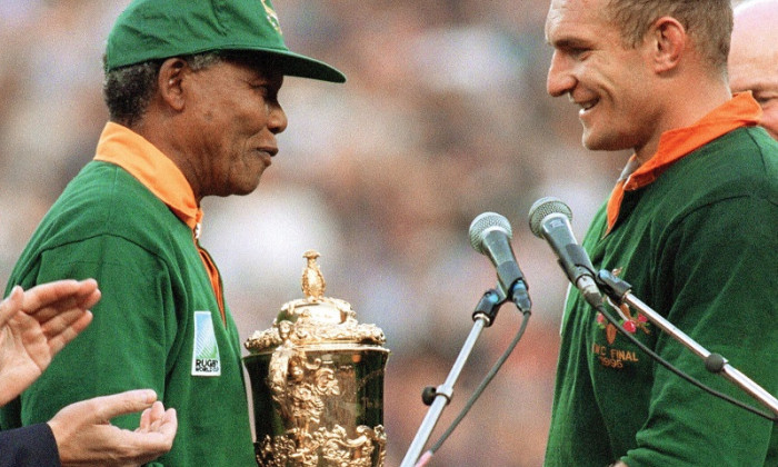 nelson mandela pienaar cupa mondiala rugby