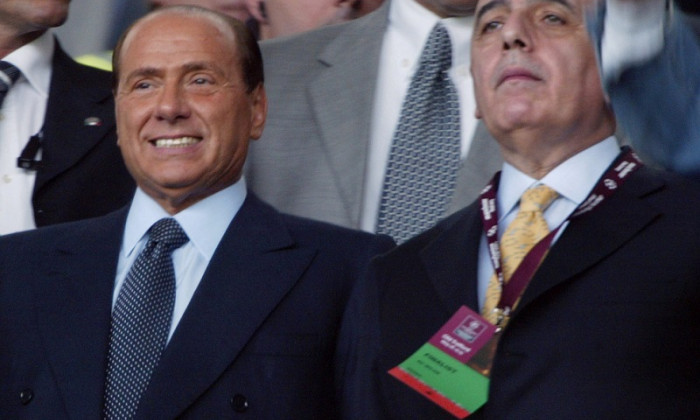 berlusconi galliani milan